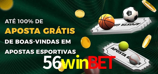 56winbet Ate 100% de Aposta Gratis